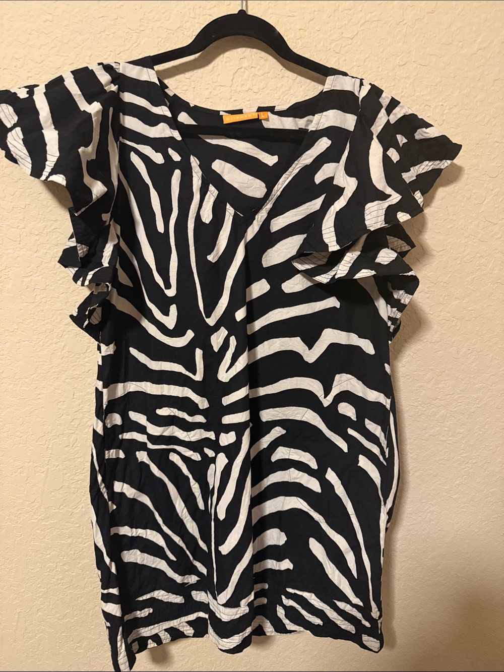 Oliphant Black and White Patterned Women's Dress